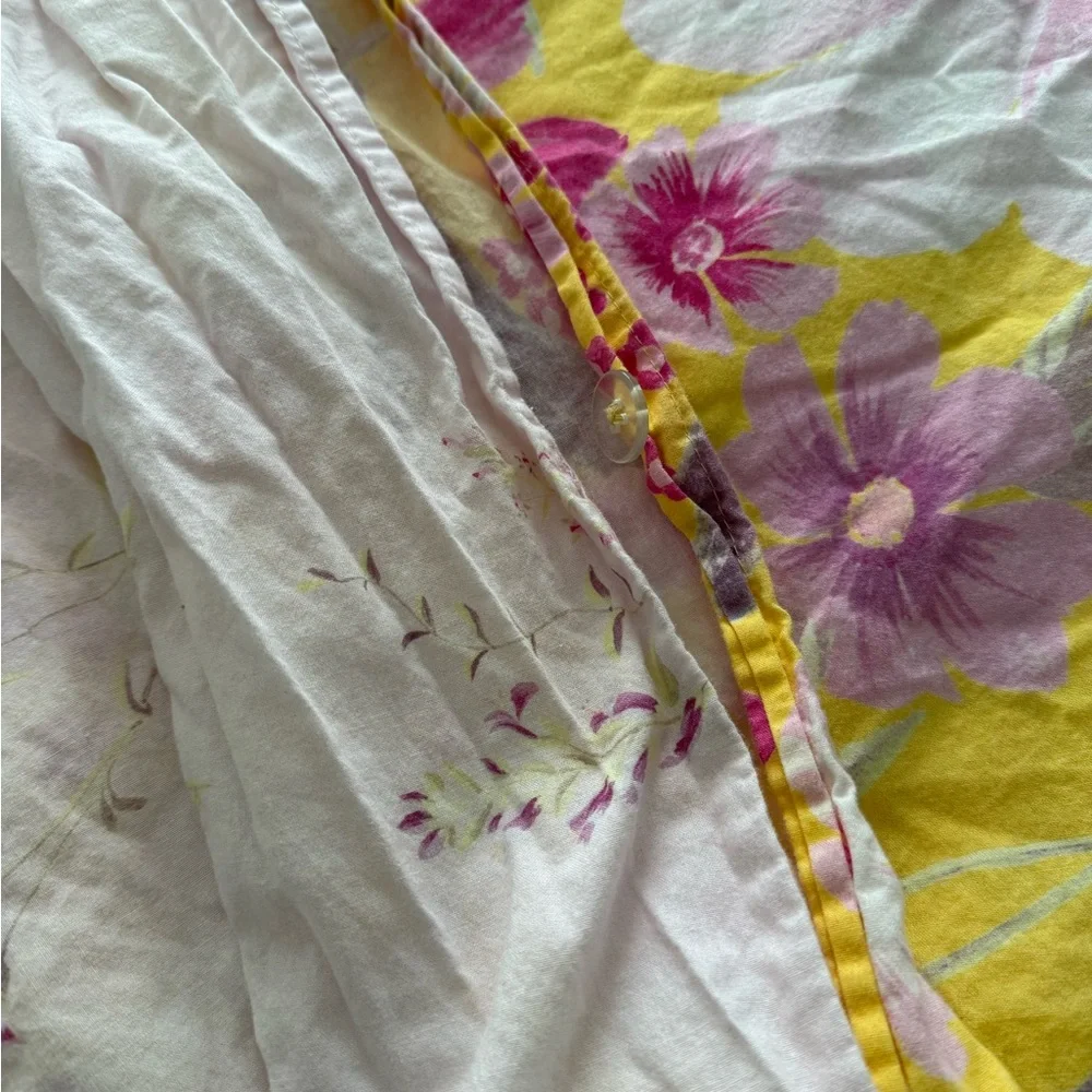 Reversible Floral Duvet cover